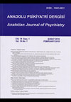 Anadolu Psikiyatri Dergisi-anatolian Journal Of Psychiatry