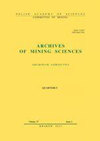 Archives Of Mining Sciences