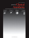 Journal Of Clinical Anesthesia