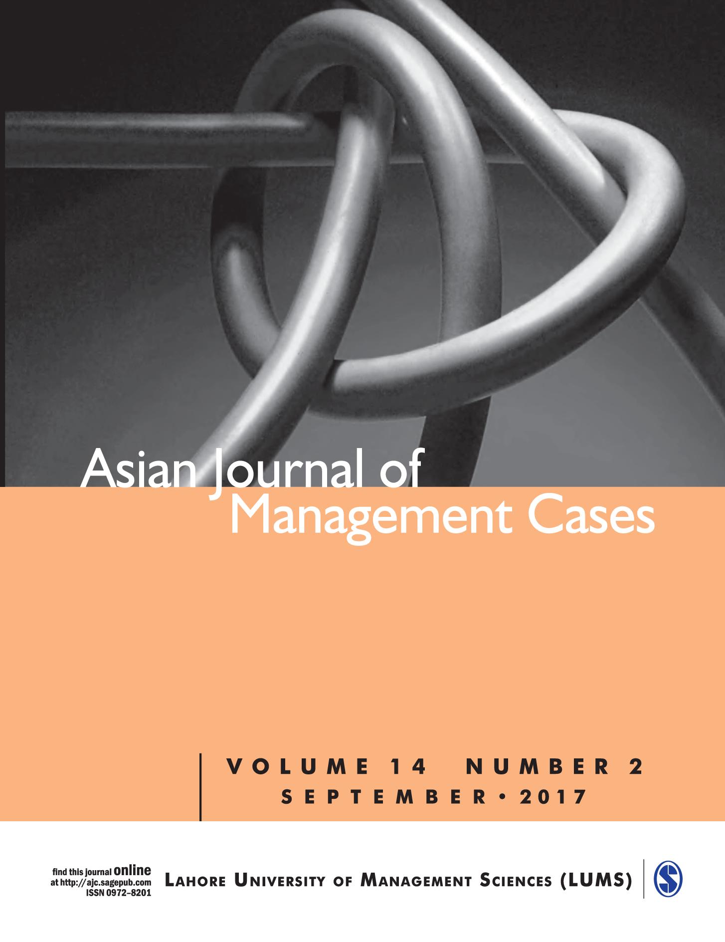 Asian Journal Of Management Cases