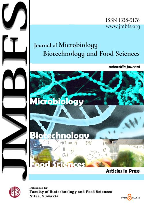 Journal Of Microbiology Biotechnology And Food Sciences