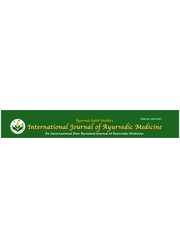 International Journal Of Ayurvedic Medicine