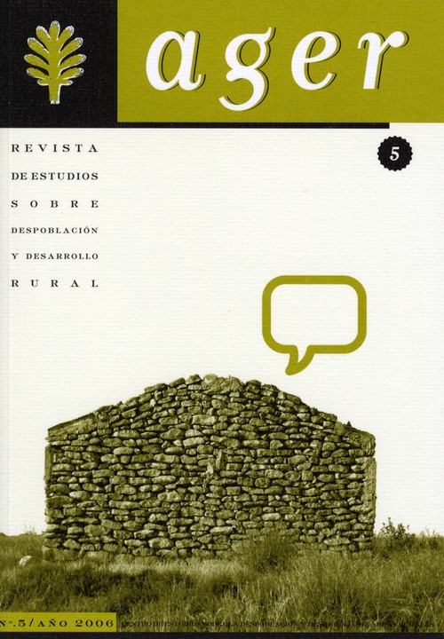 Ager-revista De Estudios Sobre Despoblacion Y Desarrollo Rural